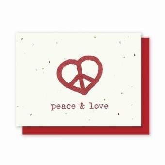 Valentine's Day Peace and Love - 4 Pack