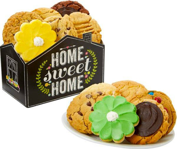 12 Home Sweet Home Cookies - Fine Gifts La Bella Basket Company