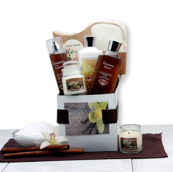 Vanilla Spa Care Package - Fine Gifts La Bella Basket Company