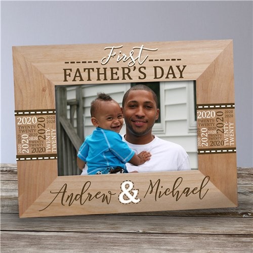 My First Fathers Day Picture Frame