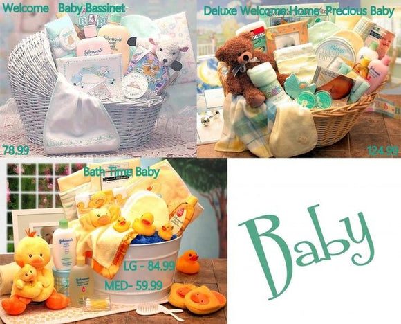 baby gift baskets for new baby welcome