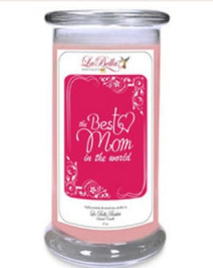 Best Mom in the World Scented Jewelry Candles