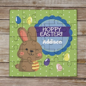 Wooden Hoppy Easter Puzzle