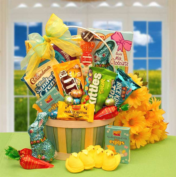 Easter Sweets N Treats Gift Basket - Fine Gifts La Bella Basket Company