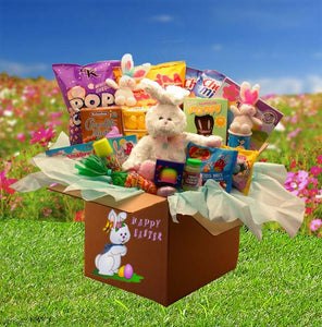 Family Fun Easter Care Package - Fine Gifts La Bella Basket Company