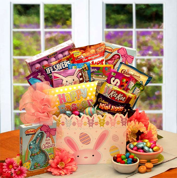 Hip Hops Easter Treats Gift Box - Fine Gifts La Bella Basket Company