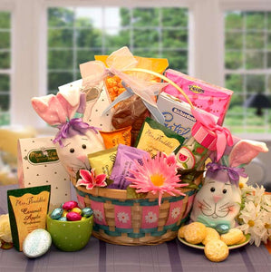 Its an Easter Celebration Gift Basket - Fine Gifts La Bella Basket Company