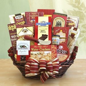 For the Whole Gang Gift Basket - Fine Gifts La Bella Basket Company