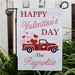 Valentines Day Truck Flag