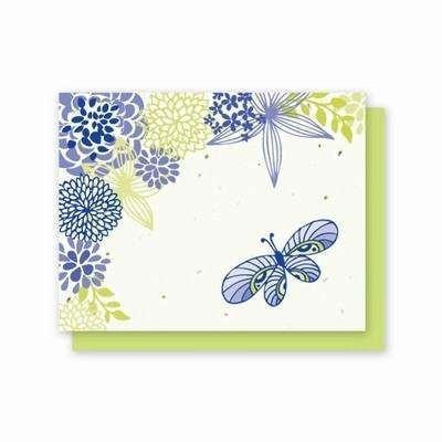 All Occasion Flowers & Butterfly Plantable Greeting Cards - Fine Gifts La Bella Basket Company