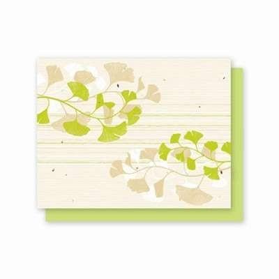 All Occasion Ginkgo Plantable Greeting Cards - Fine Gifts La Bella Basket Company
