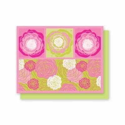 All Occasion Hot Pink Flora Plantable Greeting Cards - Fine Gifts La Bella Basket Company