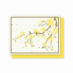 All Occasion Yellow Flowers Plantable Greeting Cards - Fine Gifts La Bella Basket Company