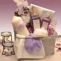 Bath and Body Spa Caddy Gift Basket - Fine Gifts La Bella Basket Company