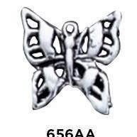 Butterfly Sterling Silver Charm .925 - Fine Gifts La Bella Basket Company