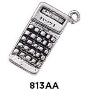 Calculator Charm Sterling Silver - Fine Gifts La Bella Basket Company