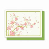 Cherry Blossom Landscape Plantable Greeting Cards - 4 Pack - Fine Gifts La Bella Basket Company