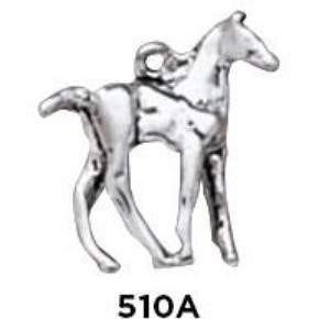 Colt 3D Charm - Sterling Silver Pony - Fine Gifts La Bella Basket Company