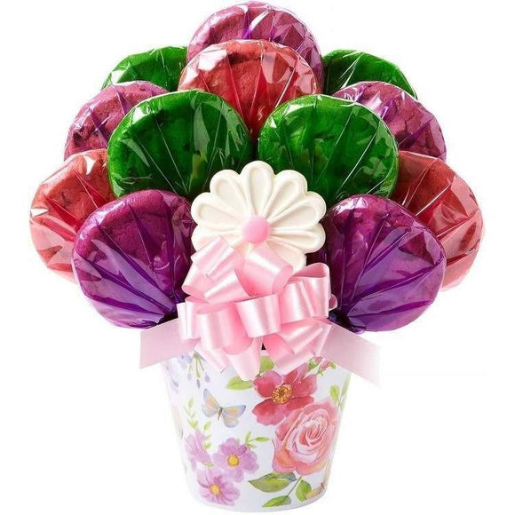 Cookie Bloom Cookie Bouquet - Fine Gifts La Bella Basket Company