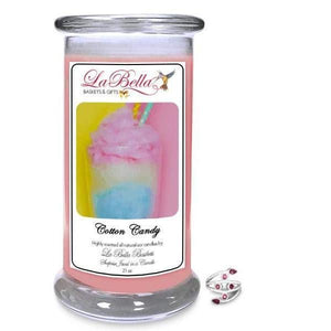 Cotton Candy Jewelry Candles - Fine Gifts La Bella Basket Company