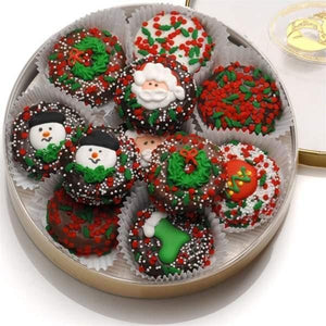  Holiday Oreo-16 Pcs  Send them a Wheel of Christmas Oreos® the next time you want to make a sweet impression for the Holidays! 