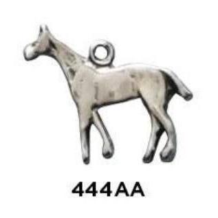 Horse Charm - Sterling Silver - Fine Gifts La Bella Basket Company