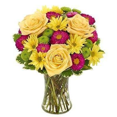 Its A Beautiful Day Flower Bouquet - Fine Gifts La Bella Basket Company