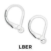 Lever Back Earrings for Charms Sterling Silver - Fine Gifts La Bella Basket Company