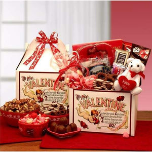 Love Notes Valentine Gift Box - Fine Gifts La Bella Basket Company