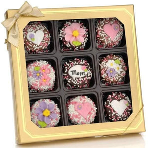 Mom Oreos Wrapped In Gourmet Belgian Chocolates - Fine Gifts La Bella Basket Company