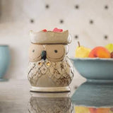 SOLD OUT Owl Fragrance Electric Candle Warmer - Fine Gifts La Bella Basket Company