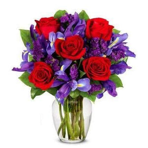 Purple Ruby Passion Flower Bouquet