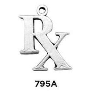 RX Symbol Charm - Fine Gifts La Bella Basket Company