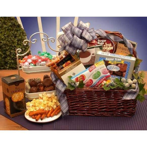 Simply Sugar Free Gift Basket - Fine Gifts La Bella Basket Company