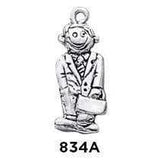 Sterling Silver Charms for Dads - Fine Gifts La Bella Basket Company