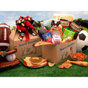 The Sports Fanatic Care Package - Fine Gifts La Bella Basket Company