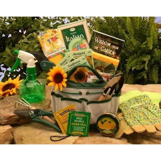 The Weekend Gardener Tote - MED - Fine Gifts La Bella Basket Company