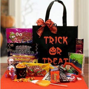 Trick or Treat Halloween Gift Tote - Fine Gifts La Bella Basket Company