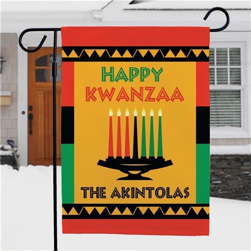 Happy Kwanzaa Flag