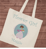 Flower Girl Perfect Canvas Tote