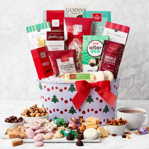 Merrymaker Deluxe Holiday Gift Basket