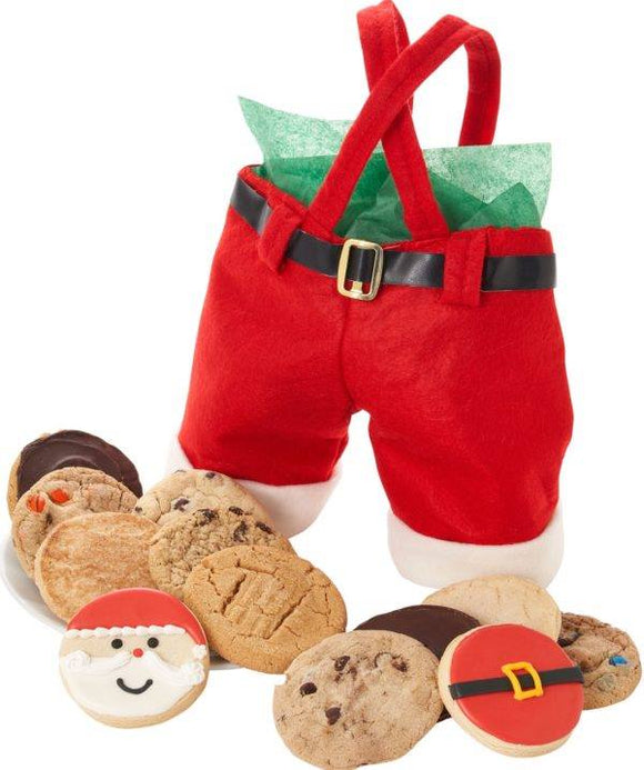 Santa Pants Cookies - Fine Gifts La Bella Basket Company