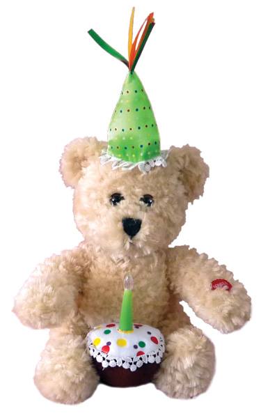 Cupcake Bear Plus Bear - Fine Gifts La Bella Basket Company