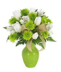 A Bit of Luck St Patrick's Day Flower Bouquet - Fine Gifts La Bella Basket Company