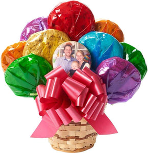 ﻿ Photo Cookie Bouquet - Fine Gifts La Bella Basket Company