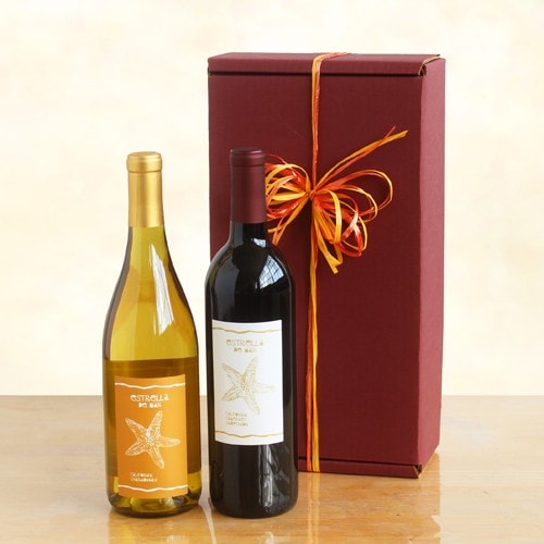 SOLD OUT- Duo Wine Gift - Fine Gifts La Bella Basket Company