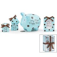 Baby Boy Keepsake Gift Set - Fine Gifts La Bella Basket Company