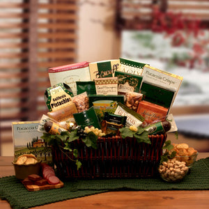 Indulgent Gourmet Gift Basket - Fine Gifts La Bella Basket Company