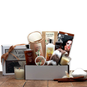 Vanilla Spa Gift - Fine Gifts La Bella Basket Company