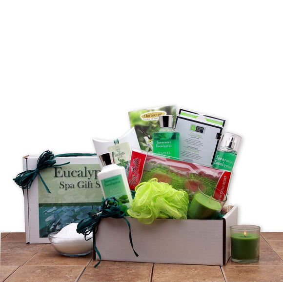 Eucalyptus Spa Package - Fine Gifts La Bella Basket Company